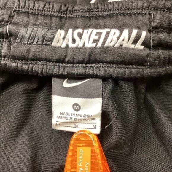 Nike Basketball Mens Practice Training Athletic Sweatpants, Black, size M - Picture 5 of 7